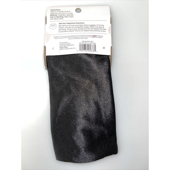 Open Story Light-Blocking Sleep Mask Adjustable Sateen Mask With Travel Pouch‎ - Picture 2 of 2